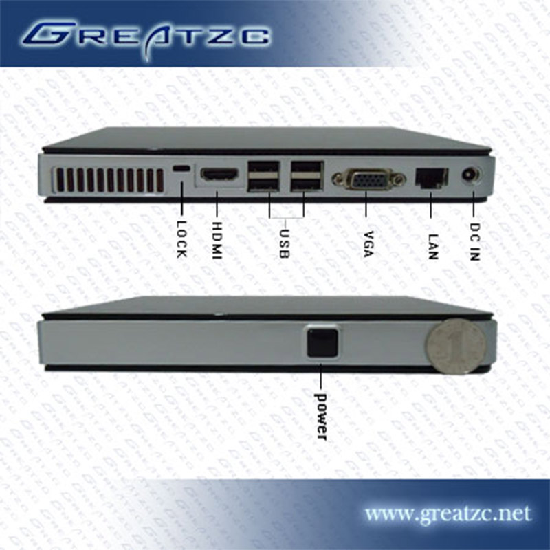 ZC-H370超薄高清迷你电脑书本电脑1037U，1900U，4125U